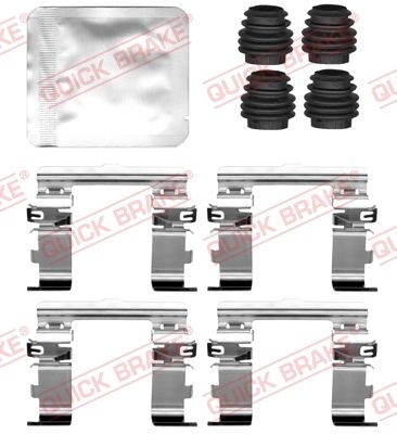 Zestaw akcesoriów, klocki hamulcowe QUICK BRAKE 109-0196