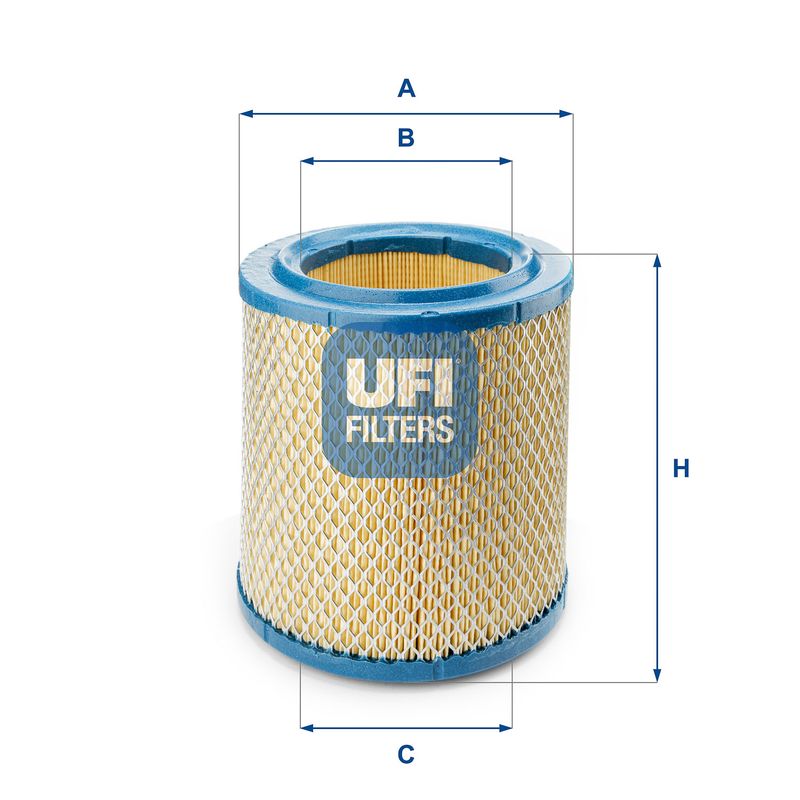 Filtr powietrza UFI 27.888.00