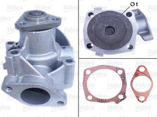 Pompa wody, chłodzenie silnika VALEO 506859