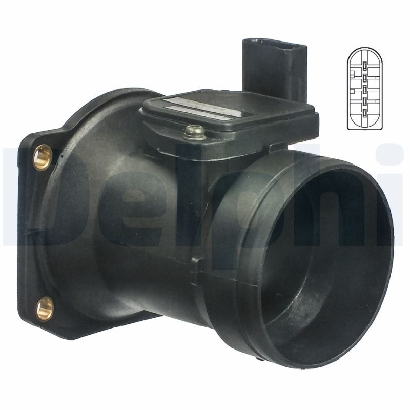 Przepływomierz masowy powietrza DELPHI AF10299-12B1