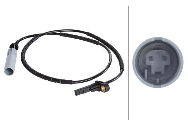Czujnik, prędkość obrotowa koła HELLA 6pu 012 806-061