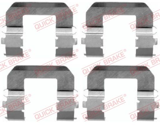 Zestaw akcesoriów, klocki hamulcowe QUICK BRAKE 109-1617