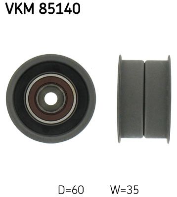 rolka kierunkowa / prowadząca, pasek rozrządu SKF VKM 85140