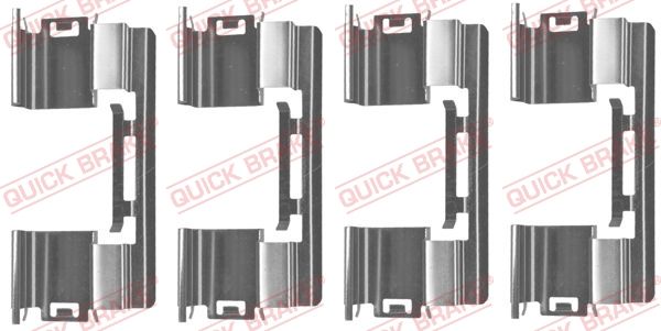 Zestaw akcesoriów, klocki hamulcowe QUICK BRAKE 109-1813
