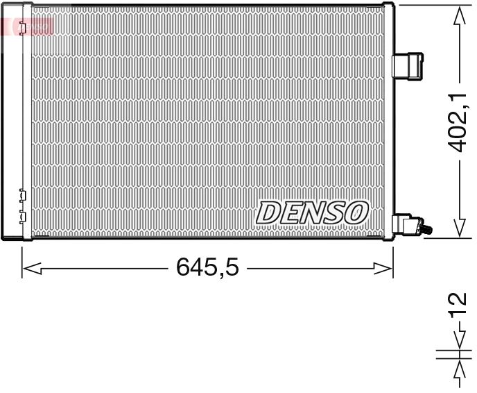 Skraplacz, klimatyzacja Denso DCN11009