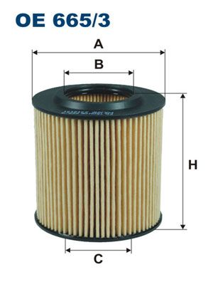 Filtr oleju FILTRON oe 665/3
