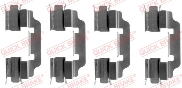 Zestaw akcesoriów, klocki hamulcowe QUICK BRAKE 109-1601