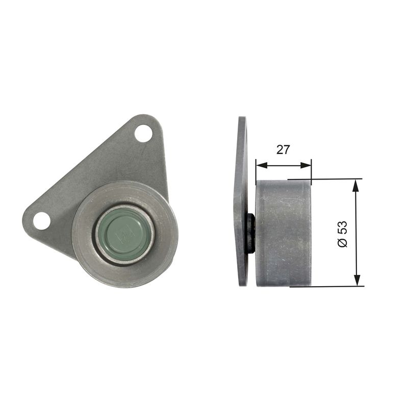 rolka kierunkowa / prowadząca, pasek rozrządu GATES t42097