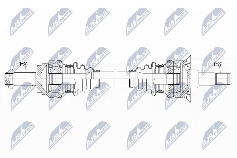 Wał napędowy NTY NPW-BM-159