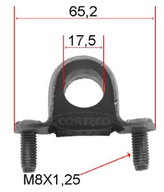 Zawieszenie, stabilizator CORTECO 80000017