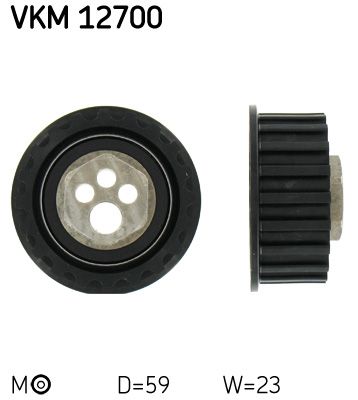 Rolka napinacza, pasek rozrządu SKF VKM 12700