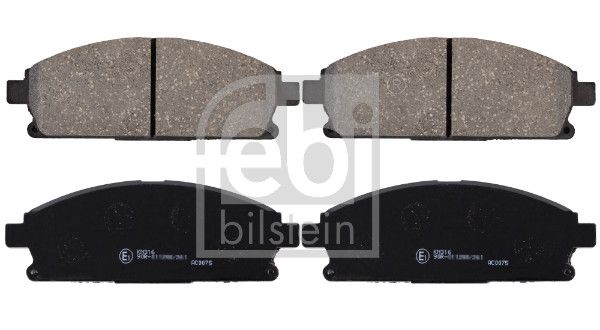 Zestaw klocków hamulcowych, hamulce tarczowe FEBI BILSTEIN 170241