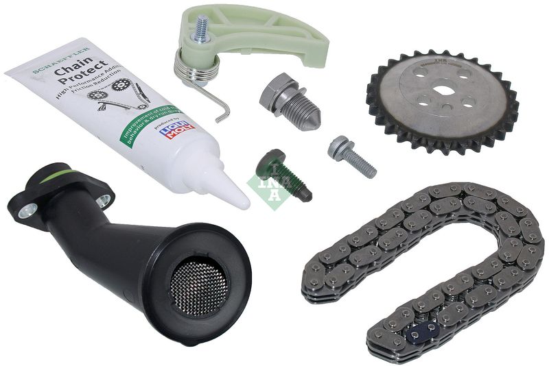 Zestaw łańcucha, napęd pompy oleju INA 558 0067 10