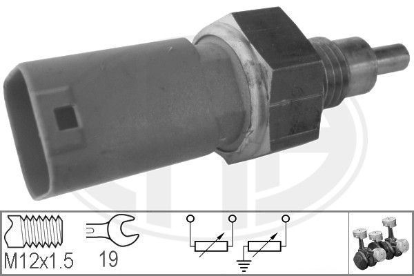 Czujnik, temperatura płynu chłodzącego ERA 330143