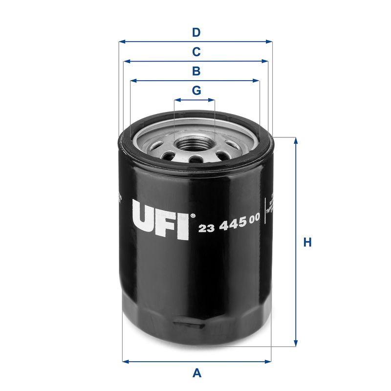 Filtr oleju UFI 23.445.00