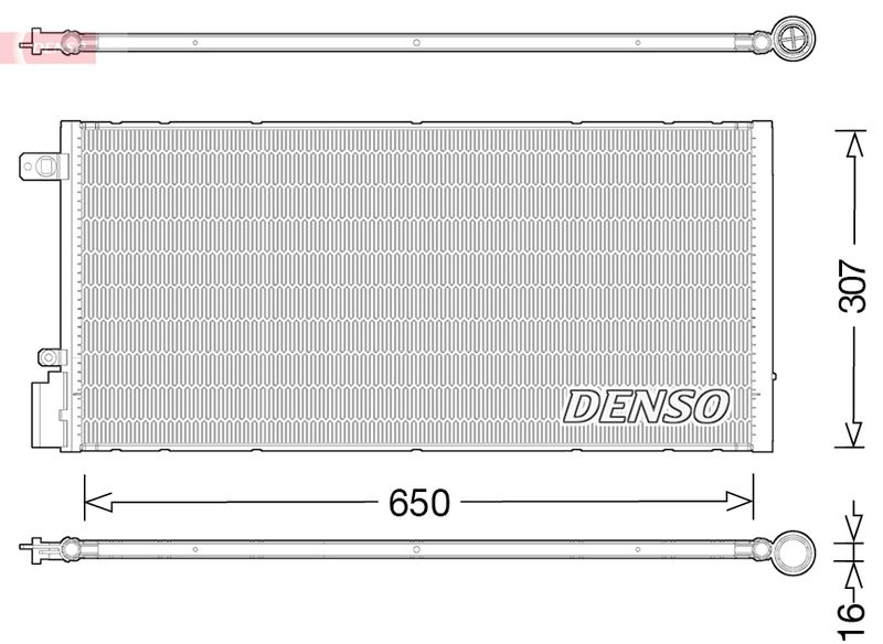 Skraplacz, klimatyzacja Denso DCN15005