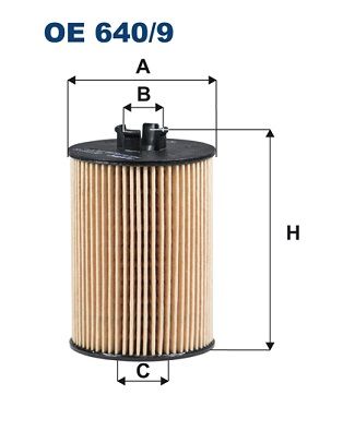 Filtr oleju FILTRON oe 640/9