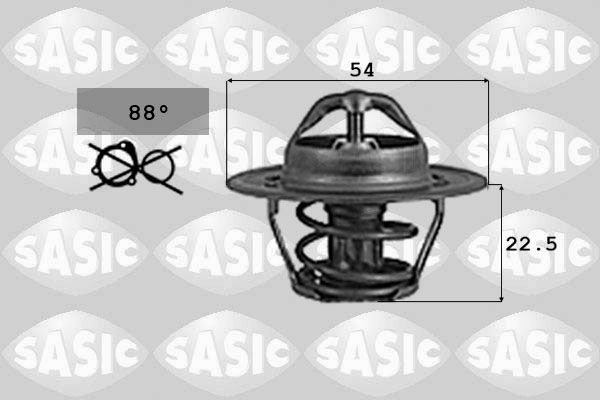 Termostat, płyn chłodzący SASIC 9000742