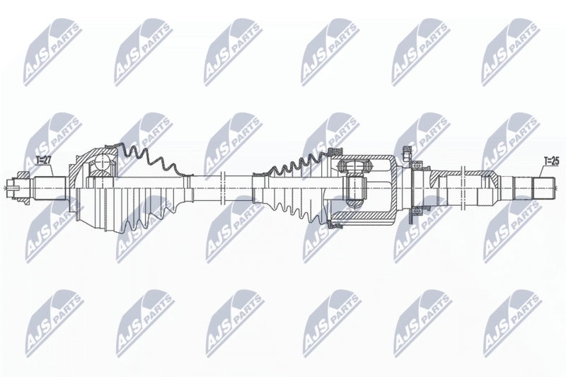 Wał napędowy NTY NPW-AR-024