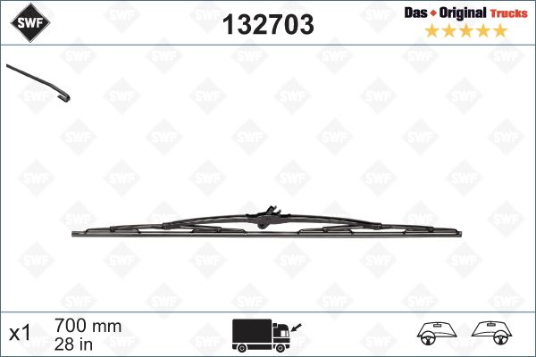 Pióro wycieraczki SWF 132 703