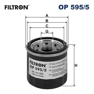 Filtr oleju Filtron OP 595/5
