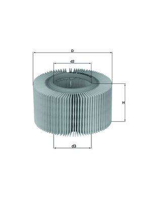 Filtr powietrza MAHLE LX578