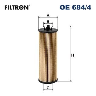 Filtr oleju FILTRON OE 684/4