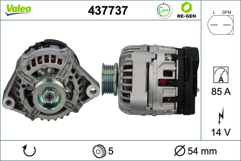 Alternator VALEO 437737
