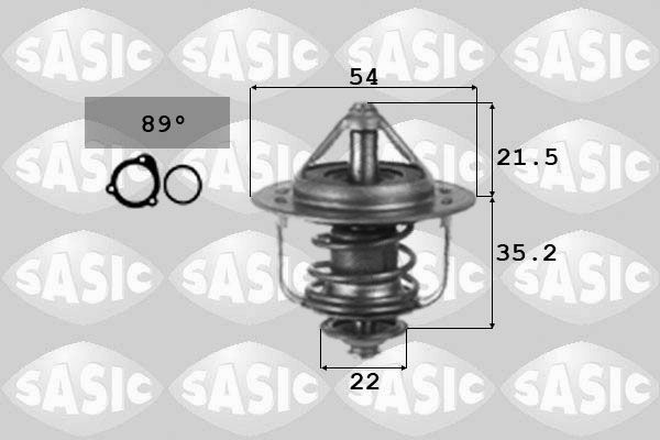 Termostat, płyn chłodzący SASIC 3306045