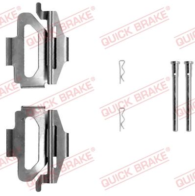 Zestaw akcesoriów, klocki hamulcowe QUICK BRAKE 109-1225
