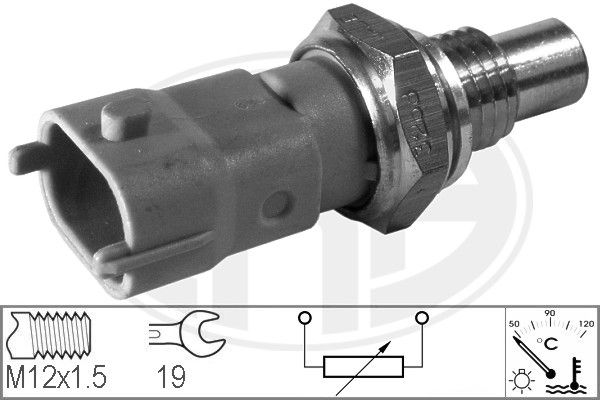 Czujnik, temperatura płynu chłodzącego ERA 330528