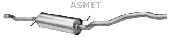 Tłumik środkowy ASMET 03.098