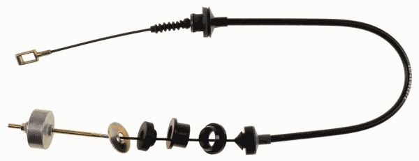 Cięgło, sterowanie sprzęgłem SACHS 3074 600 227
