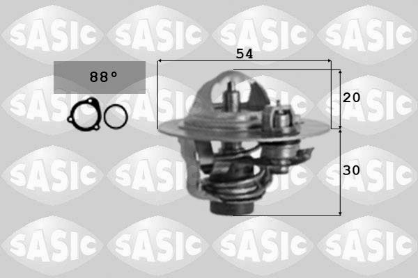 Termostat, płyn chłodzący SASIC 9000298