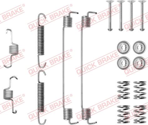 Zestaw akcesoriów, szczęki hamulcowe QUICK BRAKE 105-0819