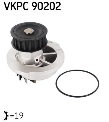 Pompa wody, chłodzenie silnika SKF VKPC90202