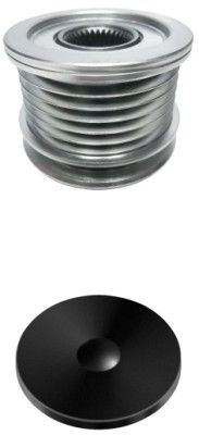 Alternator - sprzęgło jednokierunkowe HELLA 9xu 358 039-251