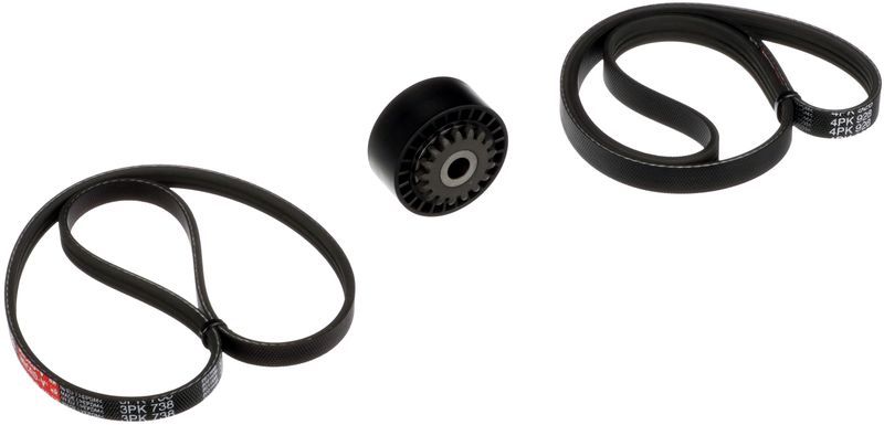 Zestaw paska klinowego wielorowkowego GATES K033PK738