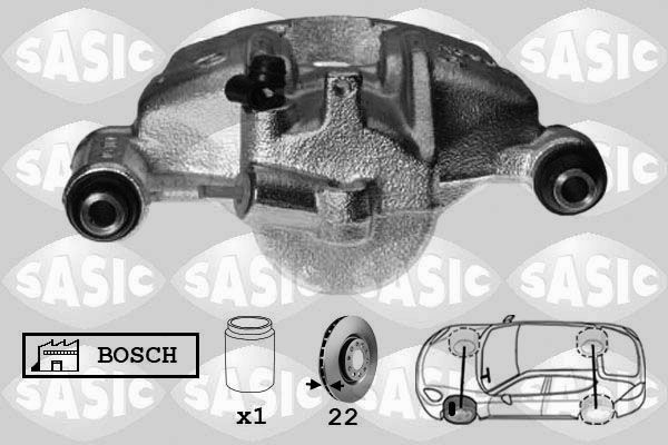 Zacisk hamulca SASIC 6506042