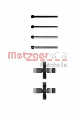 Zestaw akcesoriów, klocki hamulcowe METZGER 109-0905