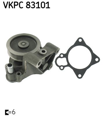 Pompa wody, chłodzenie silnika SKF VKPC 83101