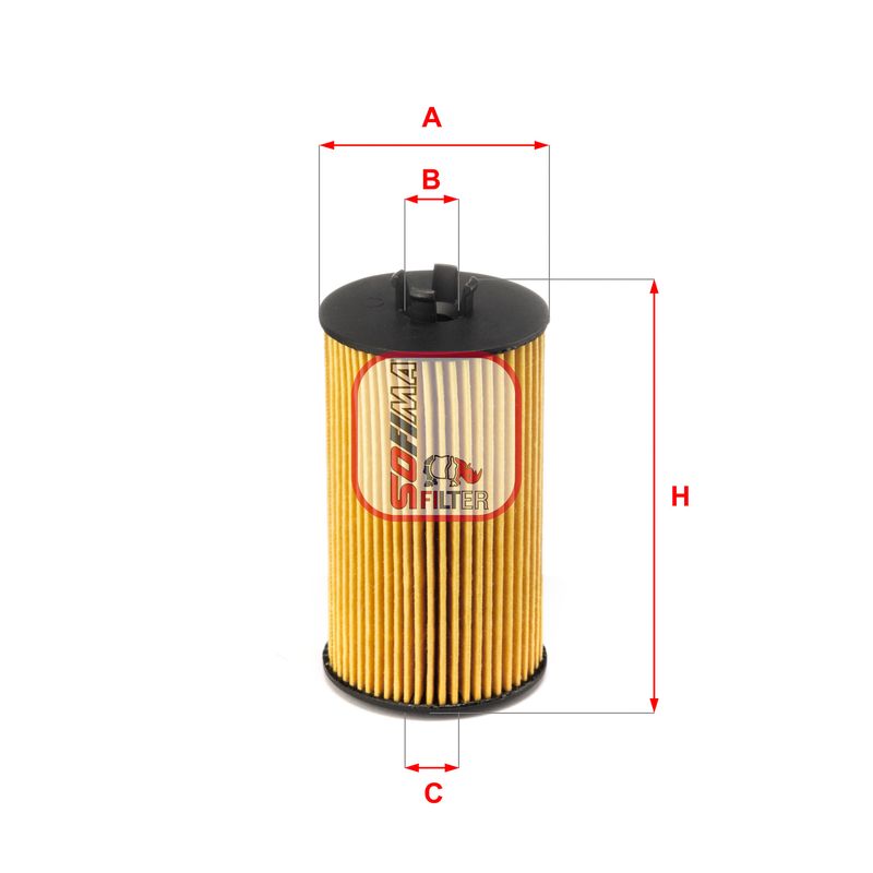 Filtr oleju SOFIMA S 5064 PE