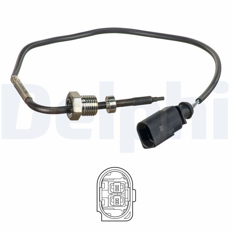 czujnik, temperatura spalin DELPHI TS30140