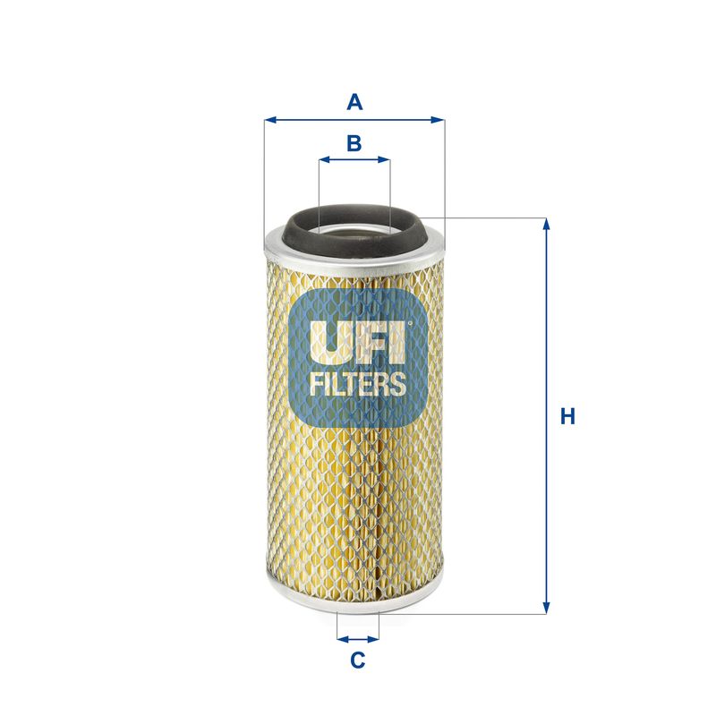 Filtr powietrza UFI 27.801.00
