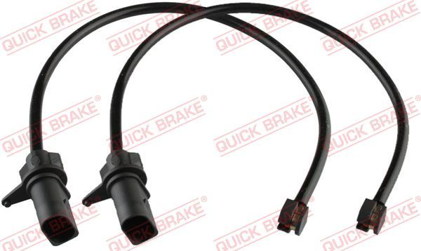Styk ostrzegawczy, zużycie okładzin hamulcowych QUICK BRAKE WS 0459 A