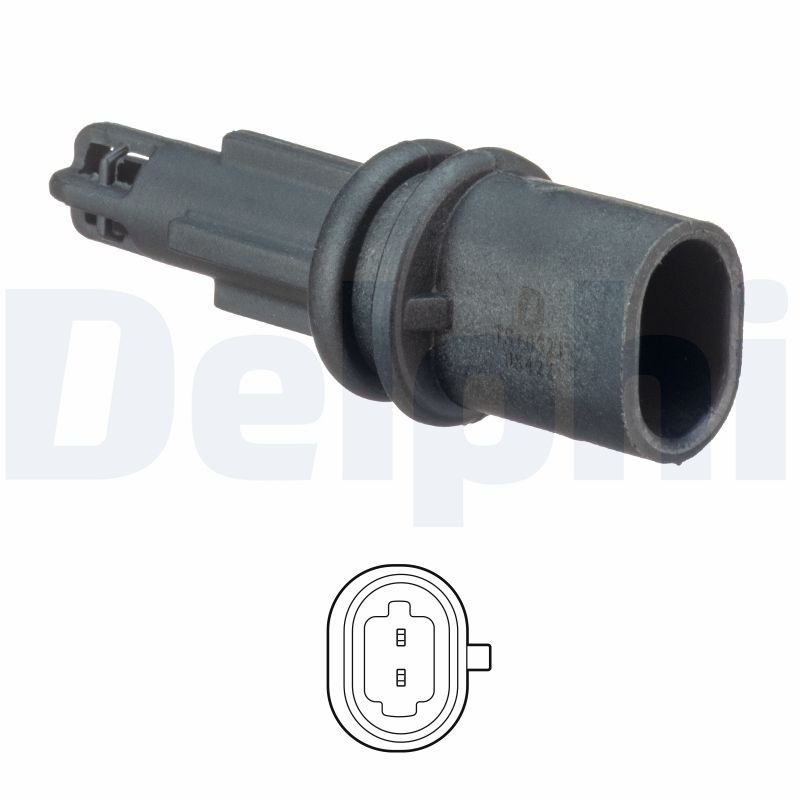 Czujnik, temperatura powietrza dolotowego DELPHI TS10521