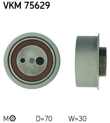 Rolka napinacza, pasek rozrządu SKF VKM 75629
