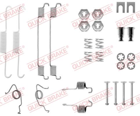 Zestaw akcesoriów, szczęki hamulcowe QUICK BRAKE 105-0626
