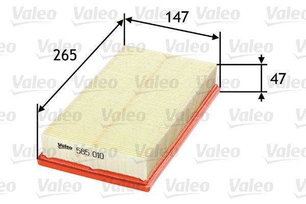 Filtr powietrza VALEO 585010