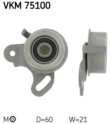 Rolka napinacza, pasek rozrządu SKF vkm 75100